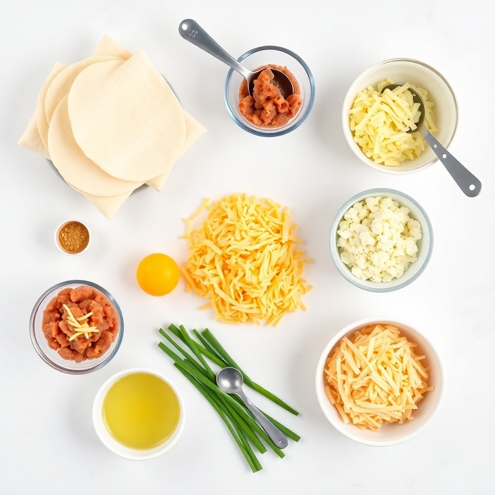 Breakfast Egg Rolls Ingredients