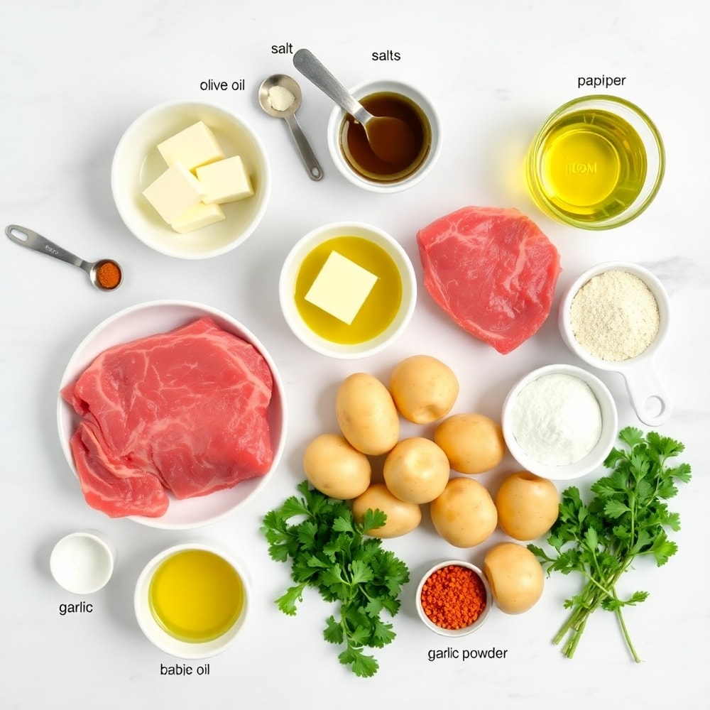 Garlic Butter Steak Bites Ingredients