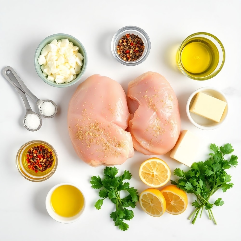 Garlic Parmesan Chicken and Potatoes Ingredients