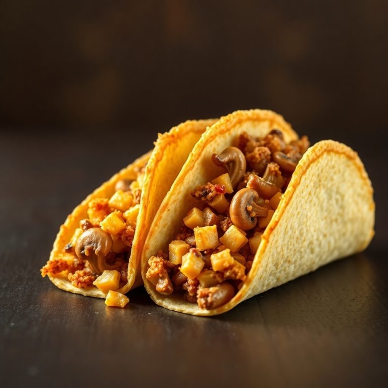 mushroom tacos