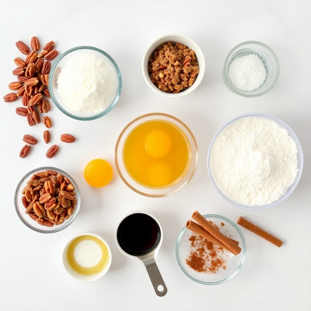 Pecan Crunch Glazed Bites Ingredients