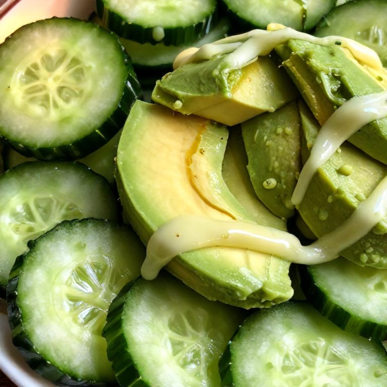cucumber avocado salad