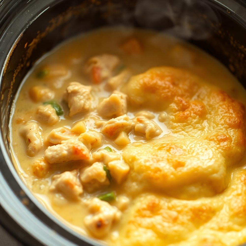 crockpot chicken pot pie