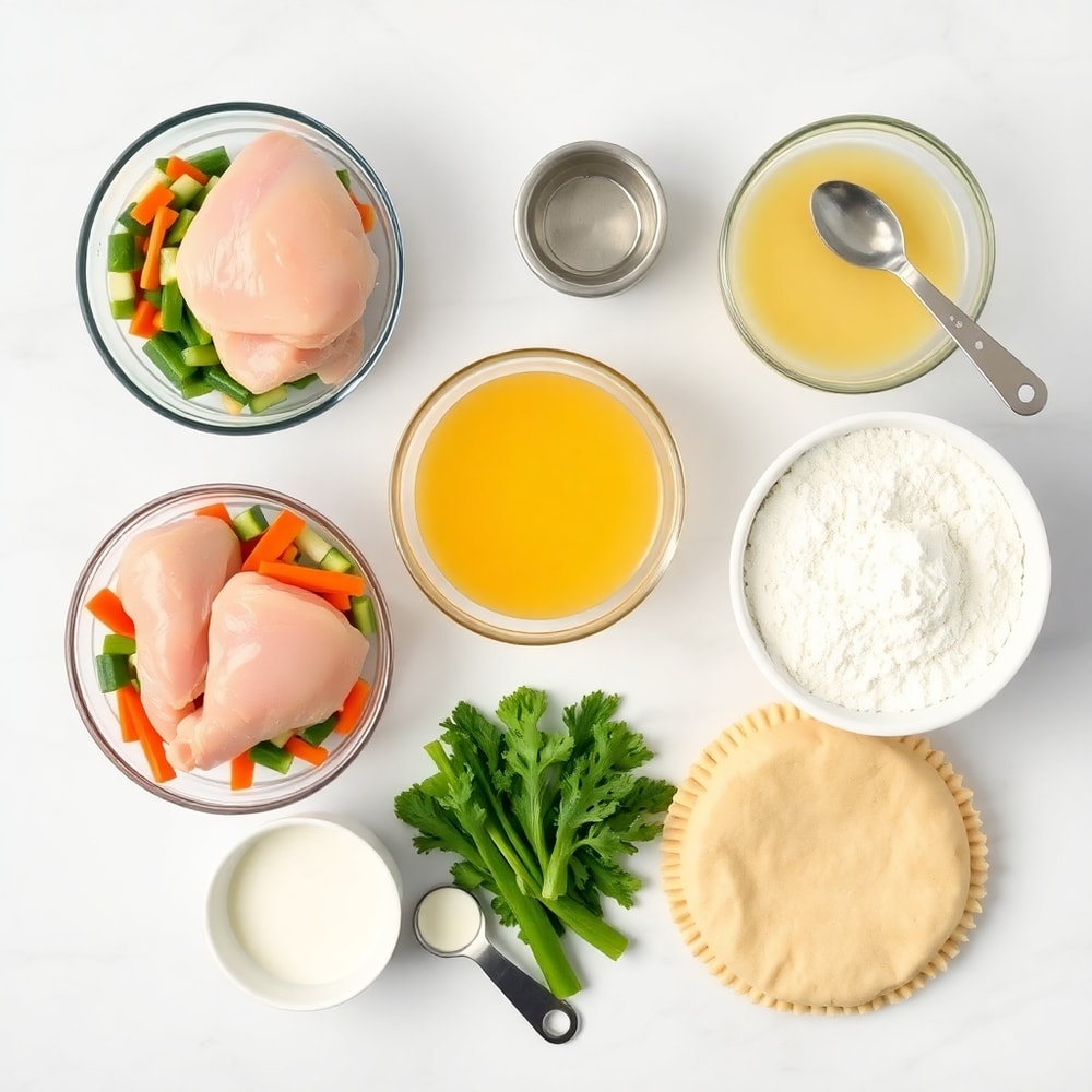 Crockpot Chicken Pot Pie Ingredients