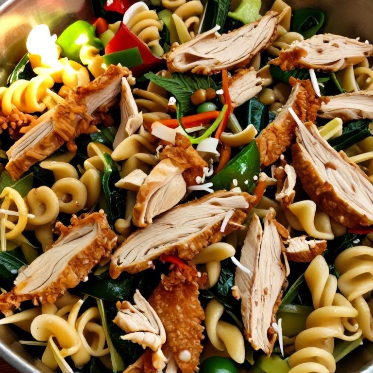 Chicken Ranch Pasta Salad