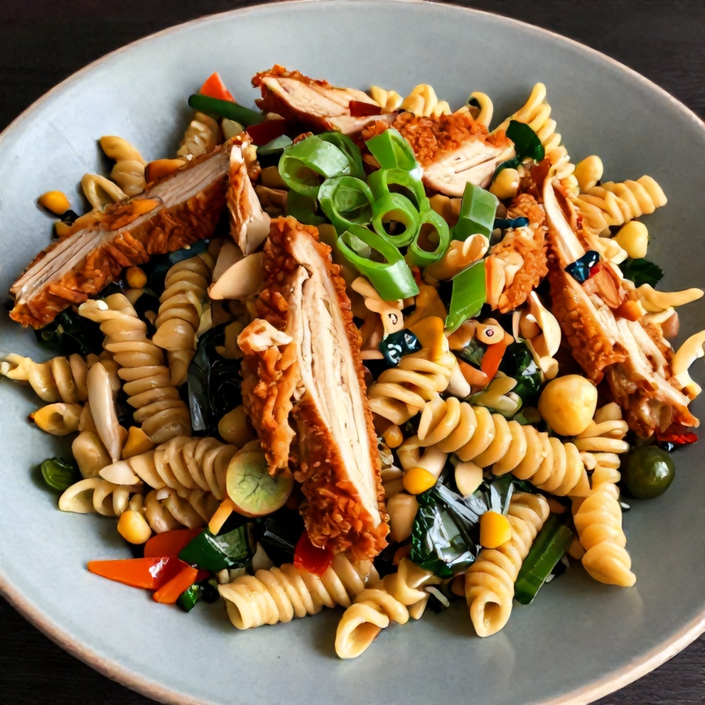 Chicken Ranch Pasta Salad