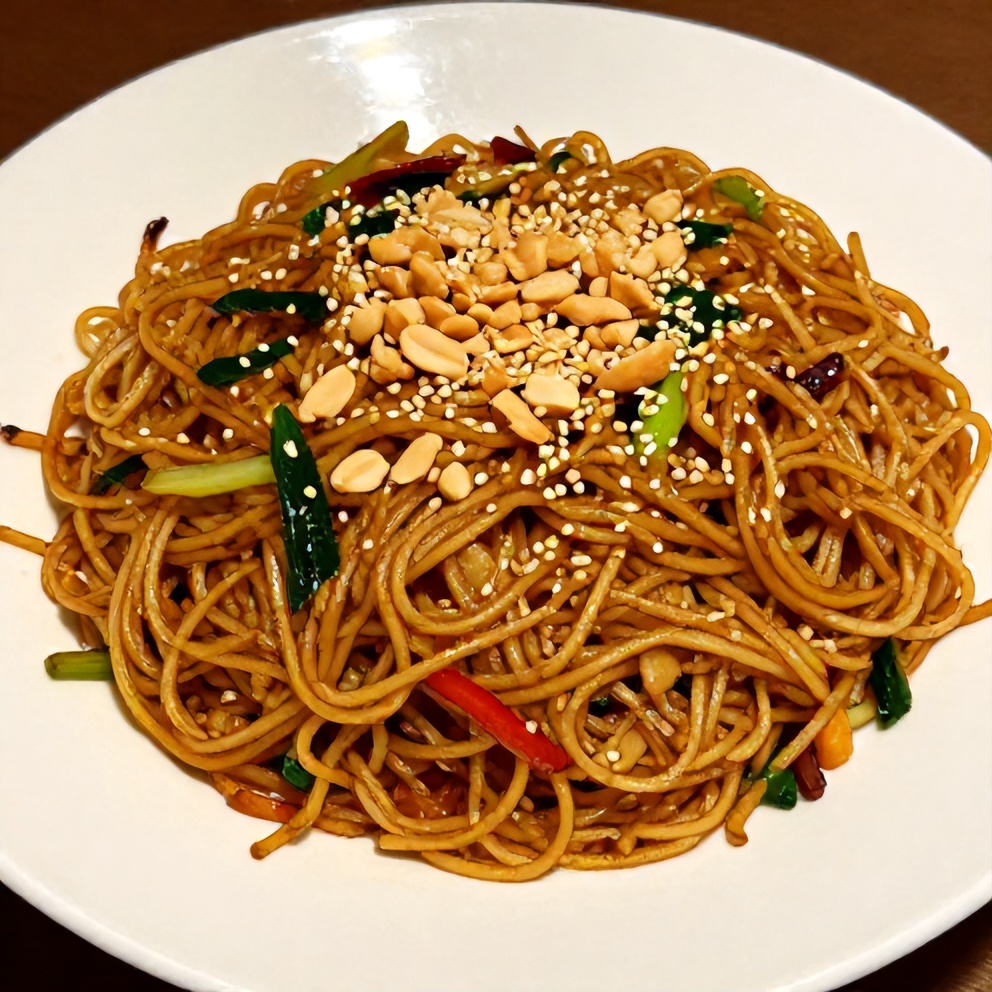 Finished Easy Chinese Chow Mein