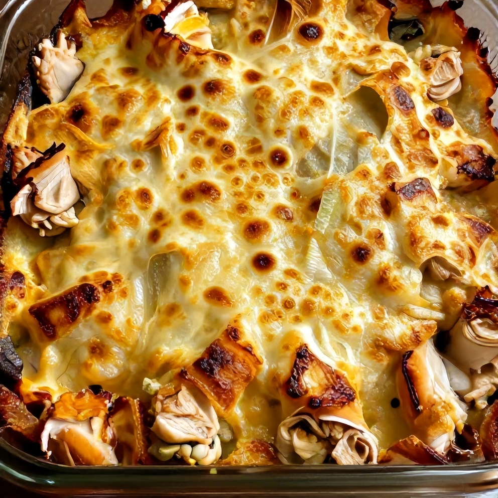 French Onion Chicken Bake