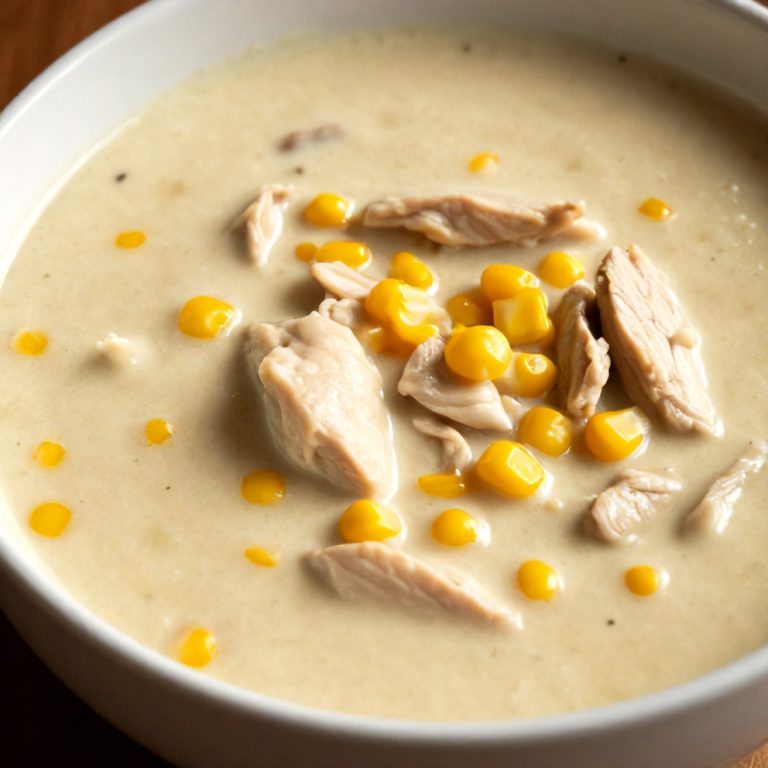 Easy High Protein Chicken and Corn Chowder