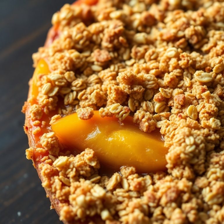 Easy Peach Crisp