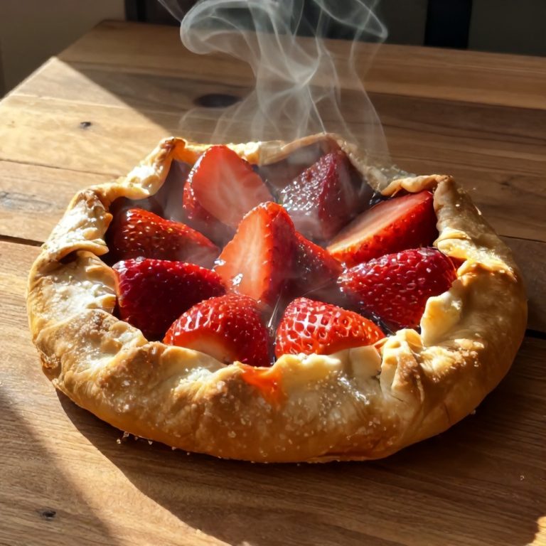Easy Strawberry Galette