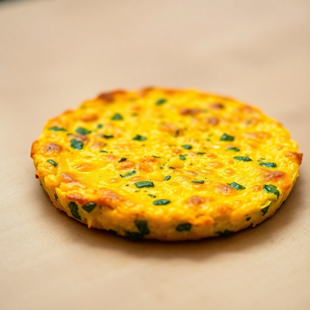 Easy Vegan Zucchini Corn Frittata