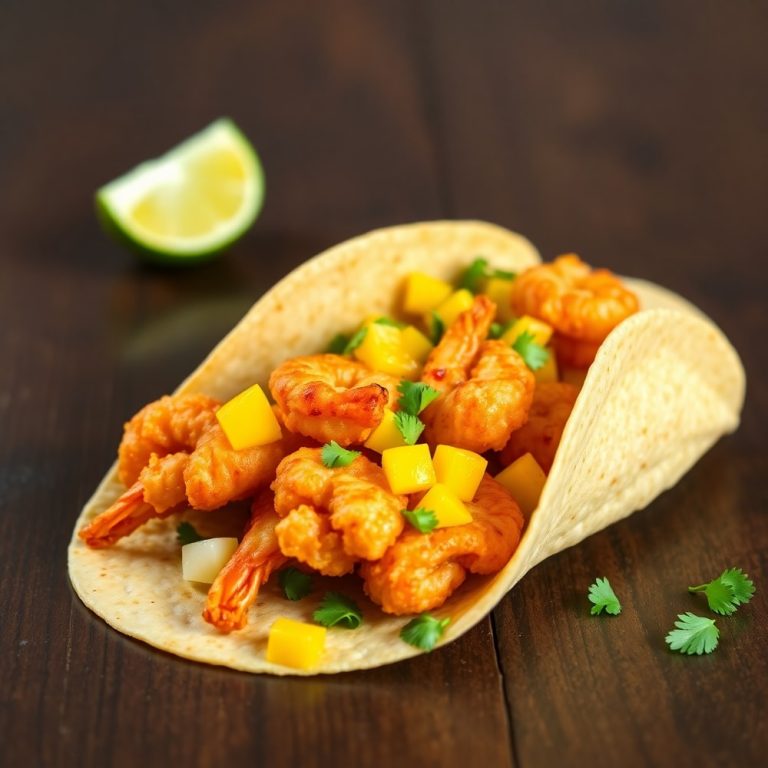 firecracker shrimp tacos
