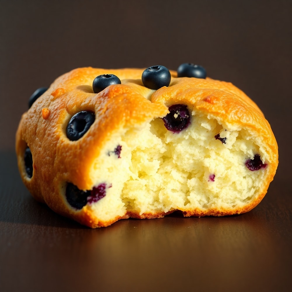 Blueberry Cloud Bread