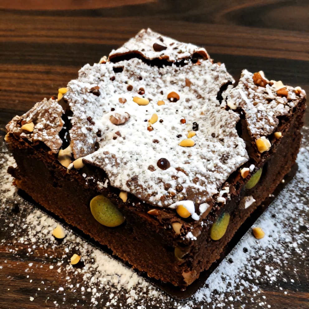 Plated Fudgy Double Chocolate Zucchini Brownies