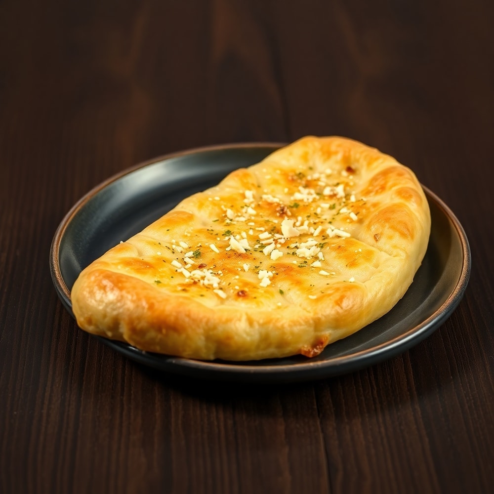 Garlic Parmesan Focaccia Close Up