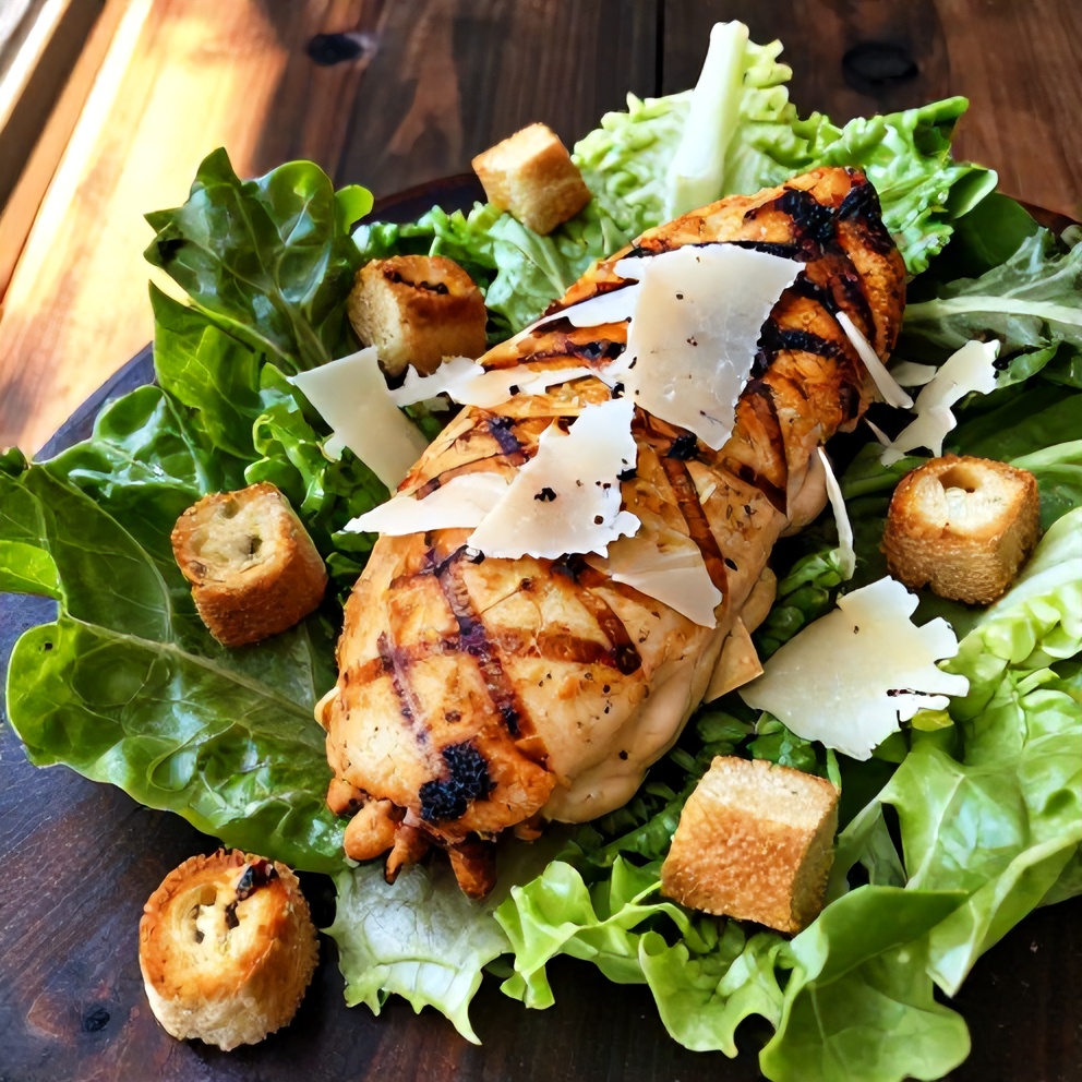 Grilled Chicken Caesar Salad