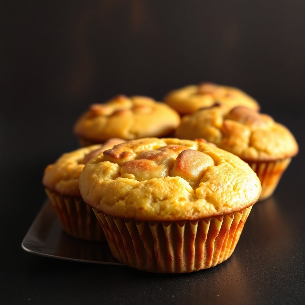 High Protein Pancake Muffins