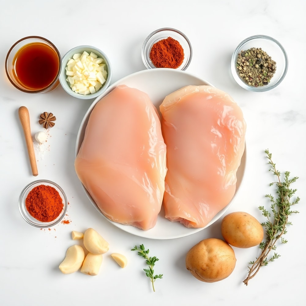 Honey BBQ Chicken Ingredients