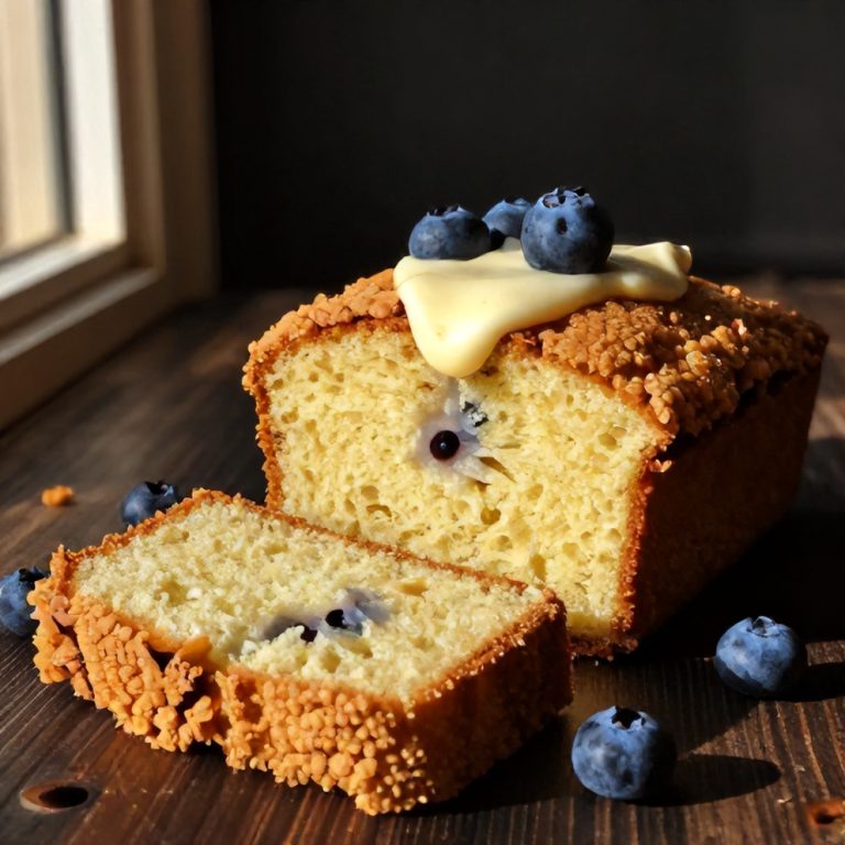 Lemon Blueberry Pound Cake