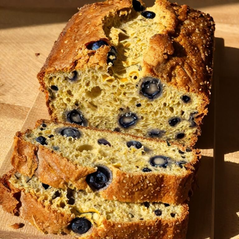Lemon Blueberry Zucchini Bread