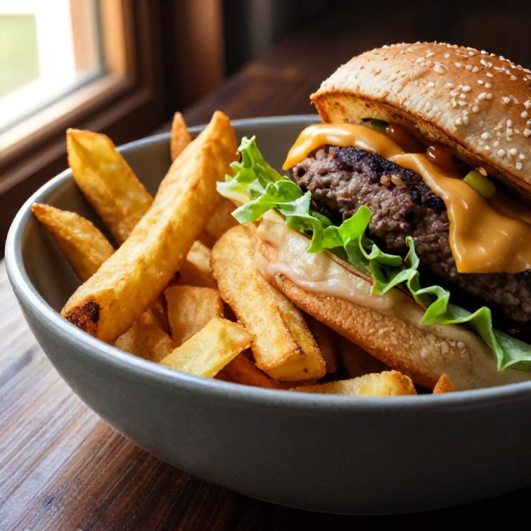 Loaded Burger Bowls