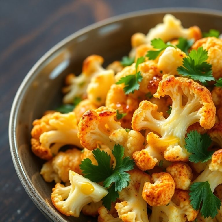 marinated cauliflower salad