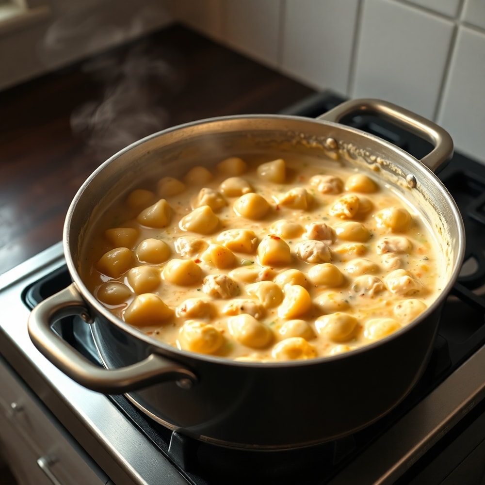 one pot gnocchi chicken pot pie