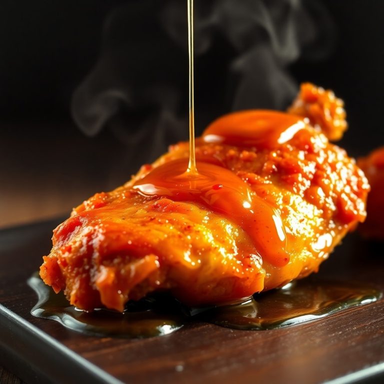 oven baked hot honey chicken