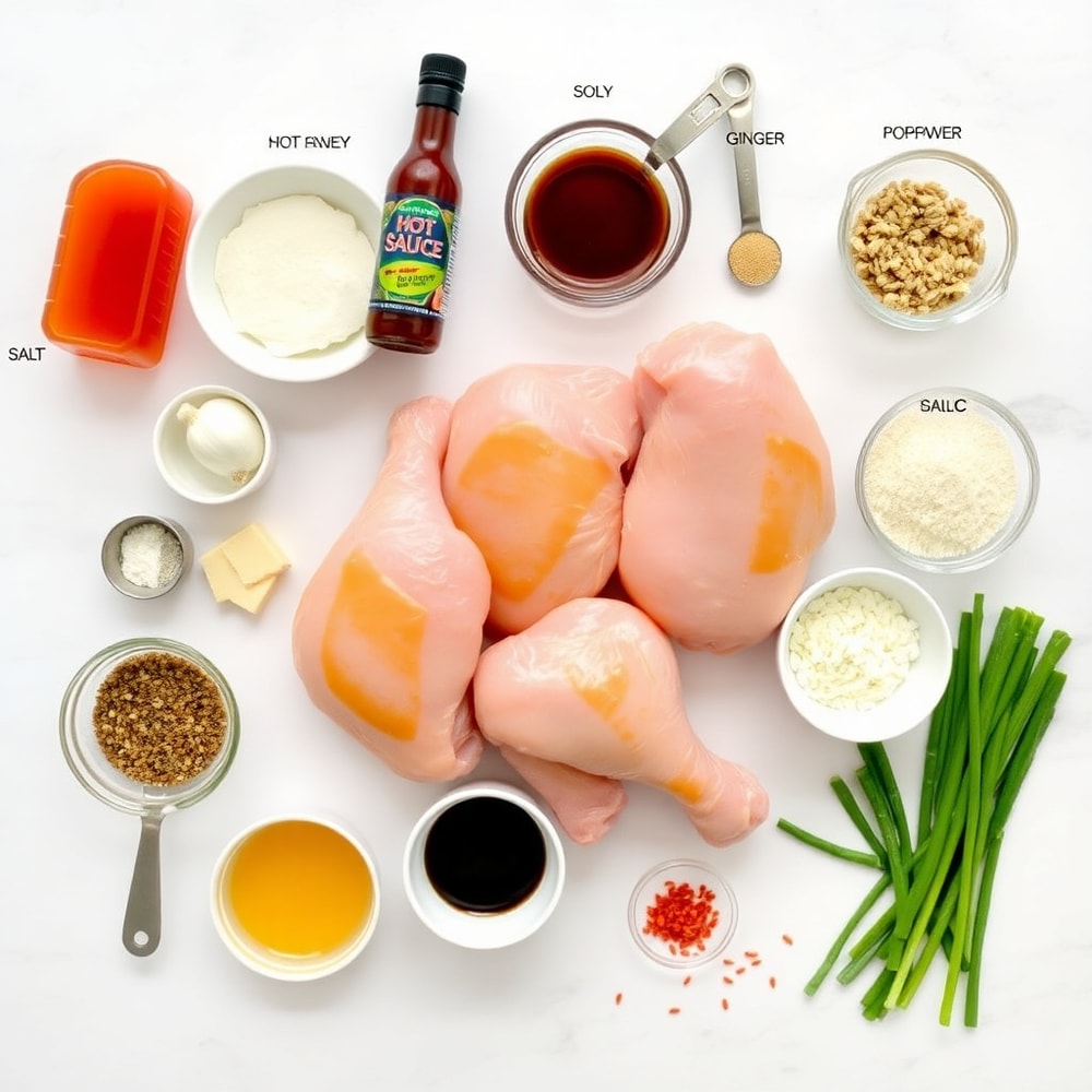 Hot Honey Chicken Ingredients