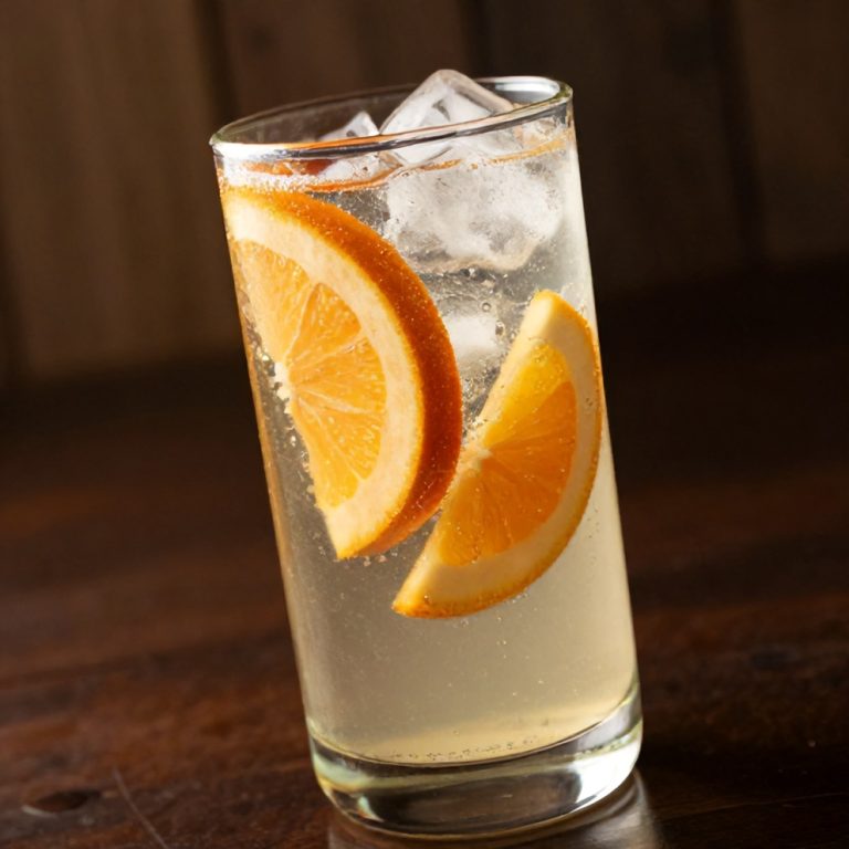 refreshing sparkling fruit punch