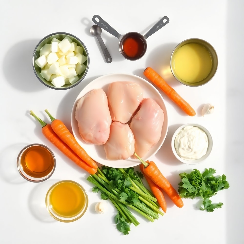 Chicken and Dumplings Ingredients