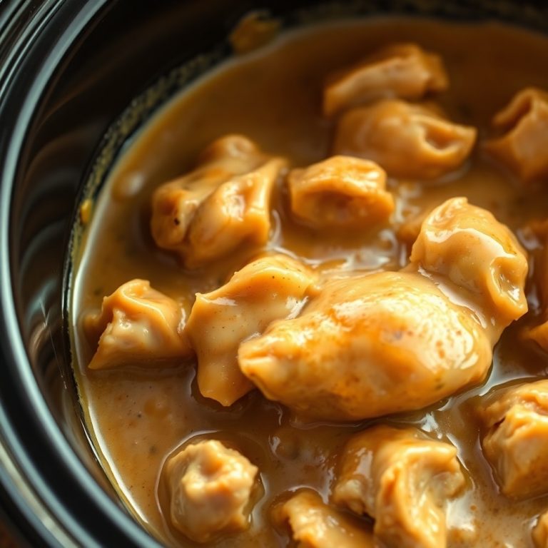 Slow Cooker Chicken and Gravy