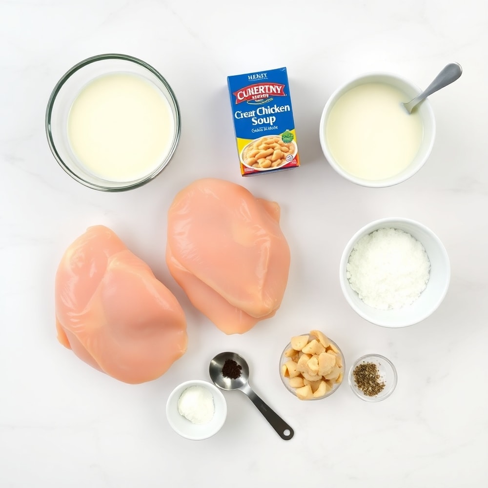 Slow Cooker Chicken Ingredients