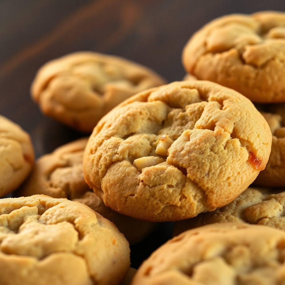 Soft and Fluffy Banana Bread Cookies