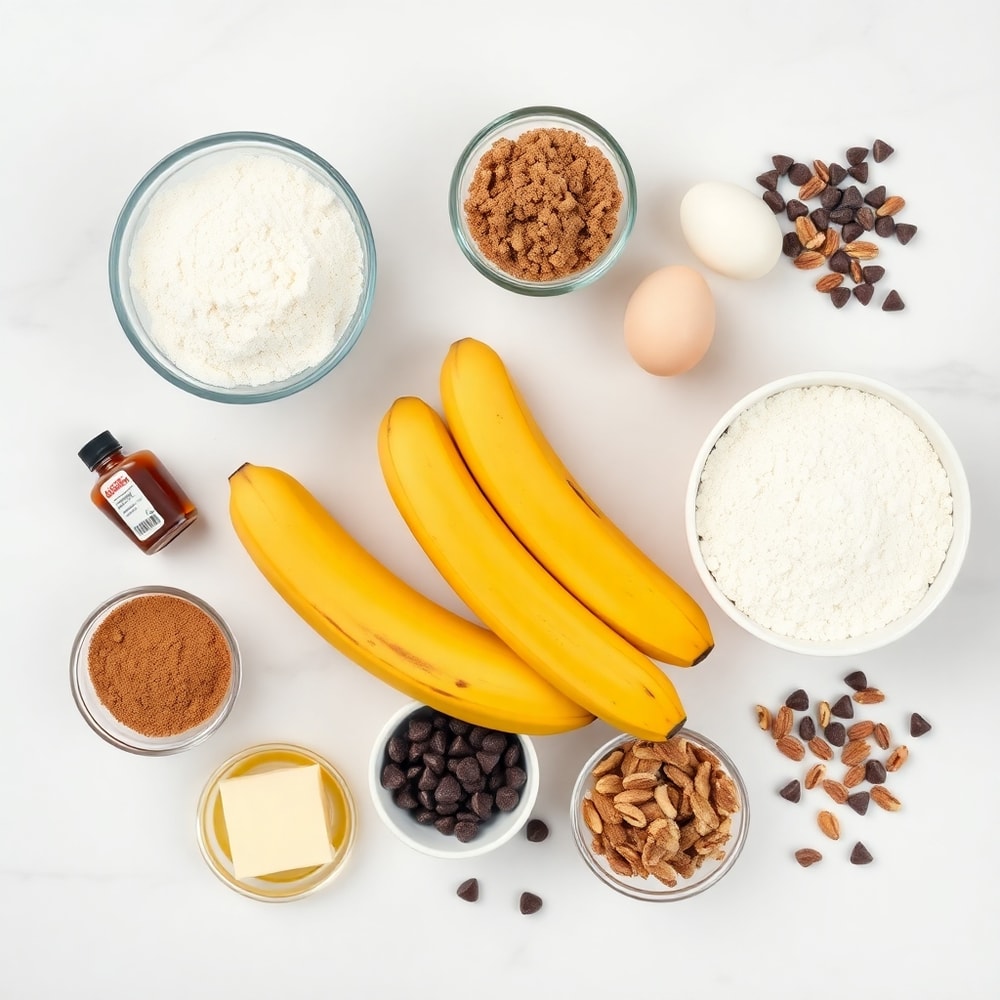 Banana Bread Cookies Ingredients