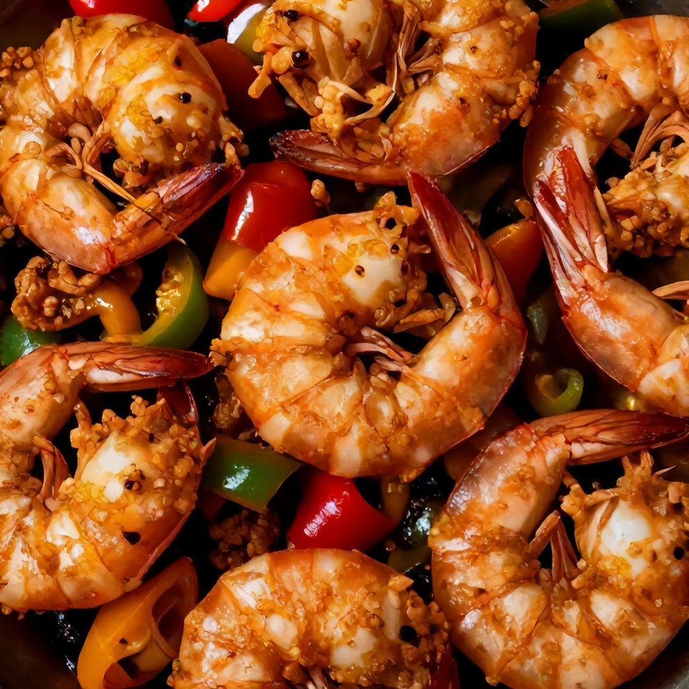 Spicy Shrimp Veracruz