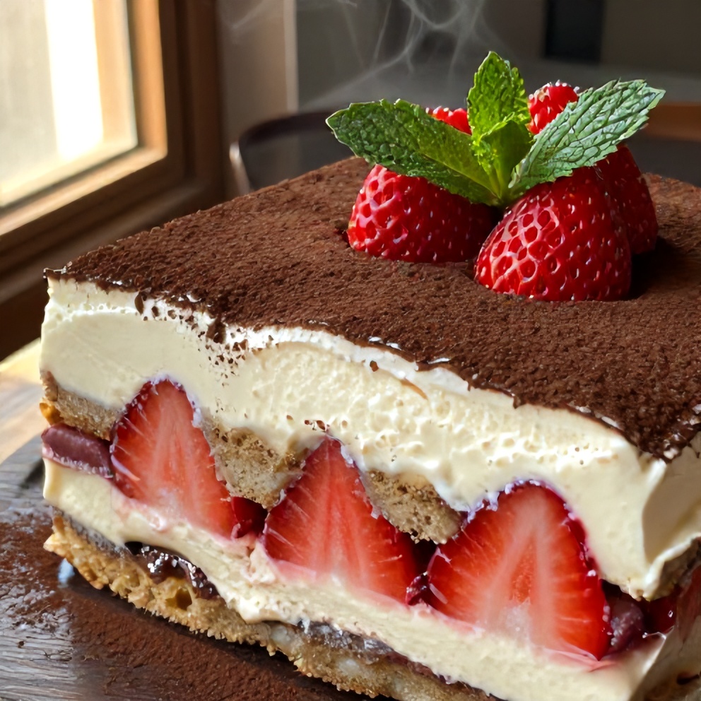 Strawberry Tiramisu