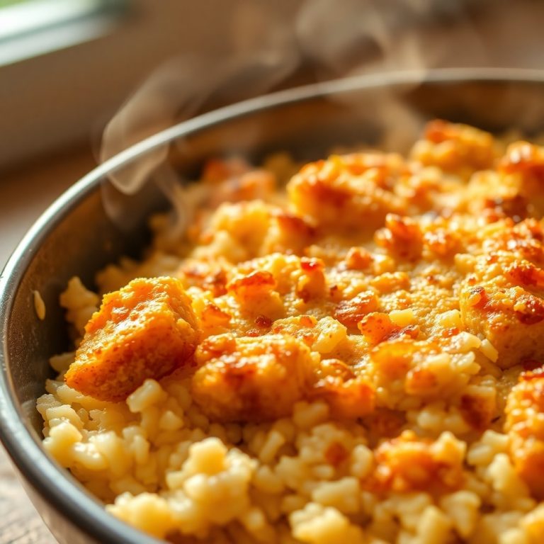 Teriyaki Tofu Rice Casserole
